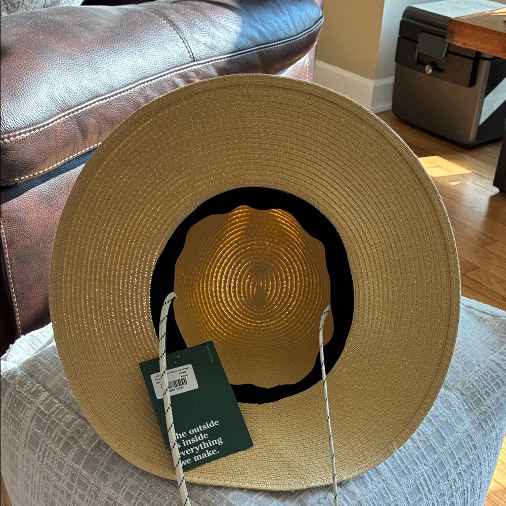 L.L. Bean SunSmart Straw Hat NWT - Picture 4 of 10